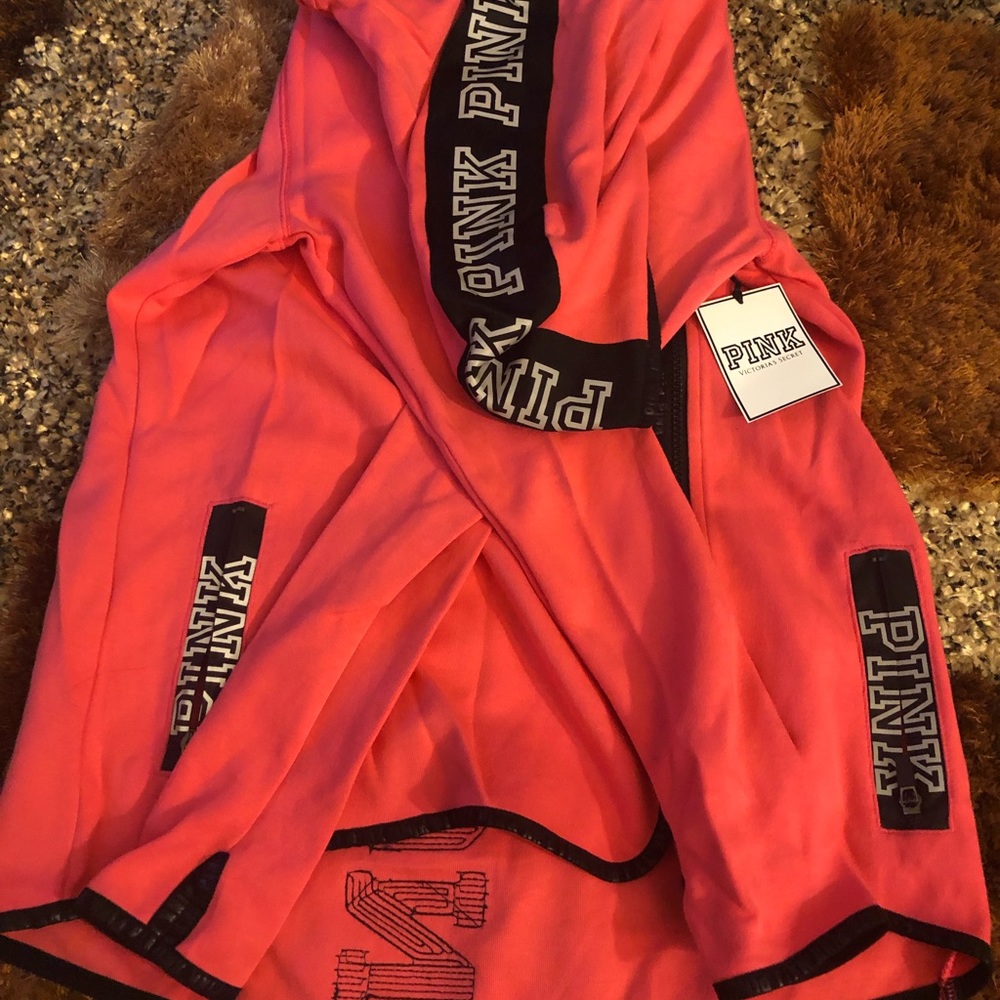 New pink fashion show hoodie